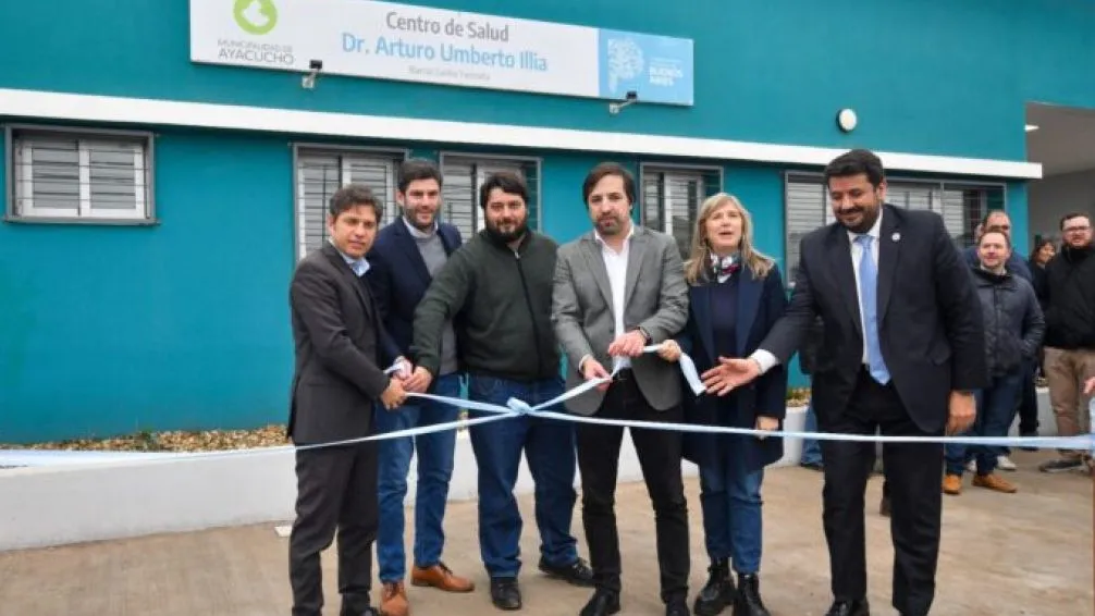 En Ayacucho inauguraron el nuevo Centro de Salud "Dr Arturo Umberto Illia"