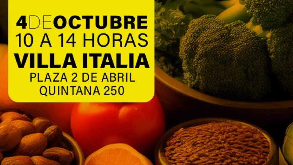 Mañana de 10 a 14 en la plaza de Quintana 250: mercado alimenticio barrial 