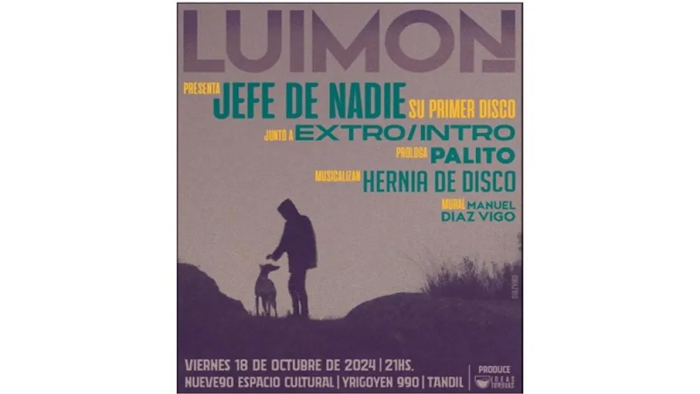 Lanzamiento de "Jefe de Nadie", disco debut de Luimon