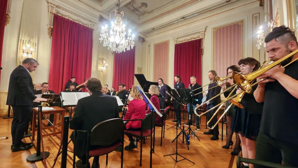 La Banda Municipal de Tandil: con la música a todas partes