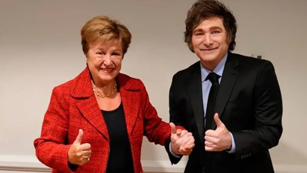 Tras reunirse con Milei, Georgieva dijo que un equipo del FMI viajará a Buenos Aires