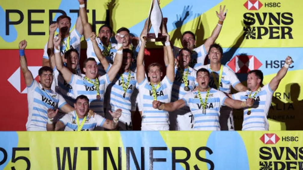 Los Pumas se consagraron campeones del Seven de Perth