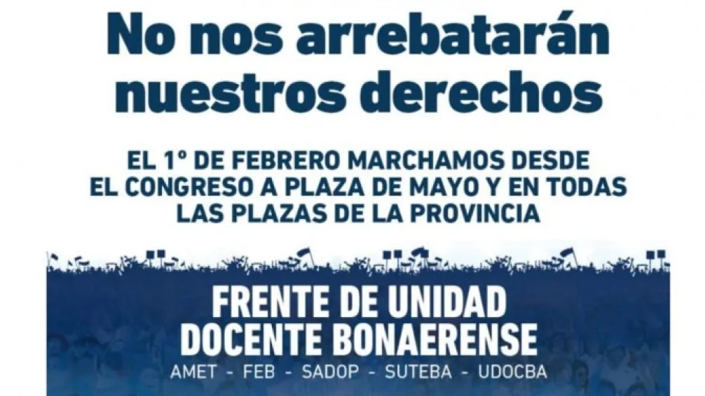 Todos los gremios docentes marcharán el sábado contra el "fascismo y los discursos de odio" 