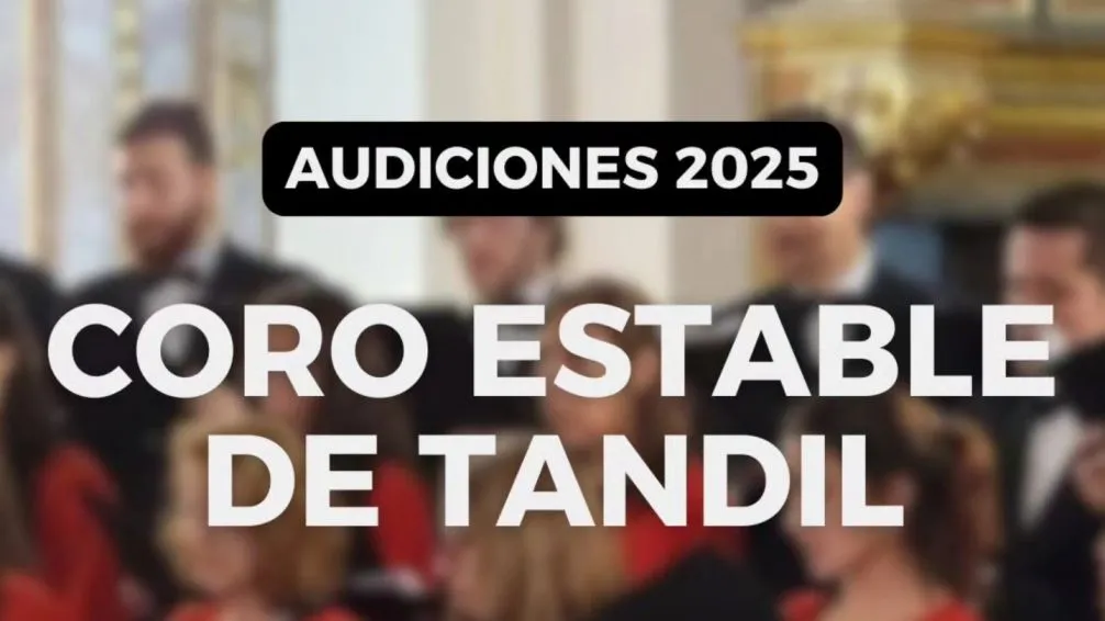 El coro Estable de Tandil abre las audiciones 2025