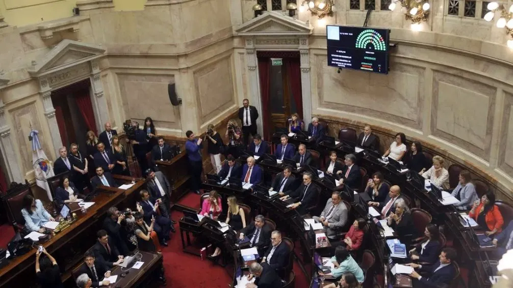 El Senado convirtió en ley la suspensión de las PASO