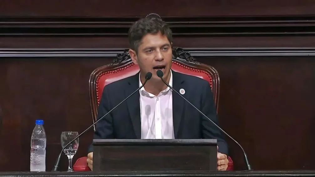 Axel Kicillof encabezó la Asamblea Legislativa bonaerense con críticas a Milei y anunció inversión en seguridad