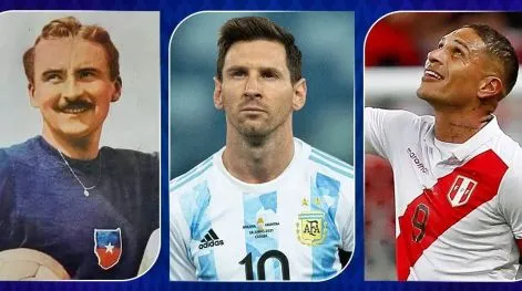 Top 10: los jugadores con más partidos en la Copa América