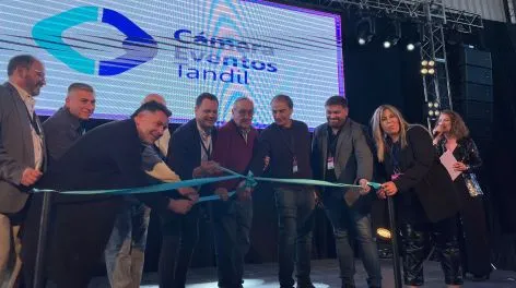 El intendente participó en la apertura de la primera ExpoEventos Tandil 2024