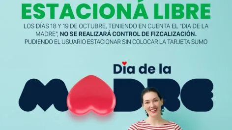 Por el día de la madre no se cobrará estacionamiento medido viernes y sábado