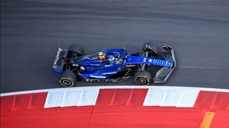 La reacción de Franco Colapinto al enterarse de que avanzó a la Q3 en la clasificación de la Sprint