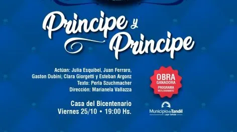 Se presenta "Príncipe y Príncipe" en la Casa de la Historia y la Cultura del Bicentenario