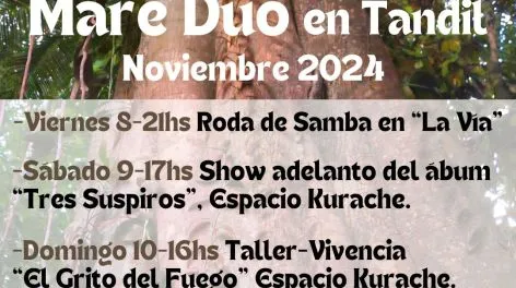 Se presenta nuevamente en Tandil el grupo "Mare Duo"