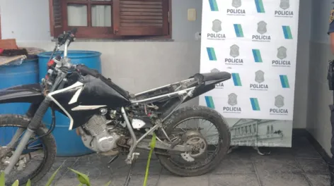 Recuperan en Ayacucho una moto robada en Tandil  