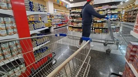 Siguen en caída las ventas en los supermercados