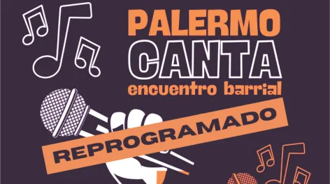 Se reprograma "Palermo Canta"