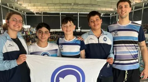 Nadadores de Escualo sumaron una nueva experiencia en el Nacional de Infantiles y Menores