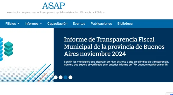 El Municipio asegura que Tandil "fue reconocida por su 'estricto cumplimiento' de políticas de transparencia"