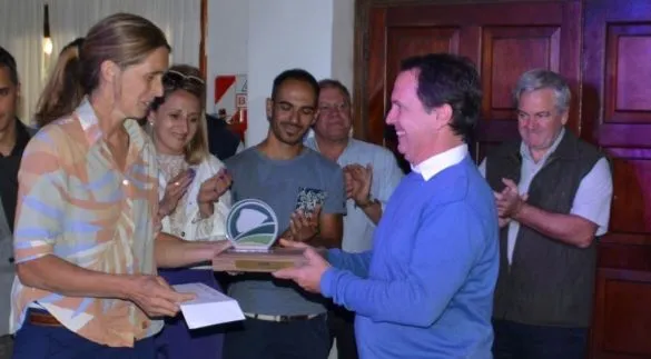 Ciane recibió el premio "Don José" por parte de Coopagro