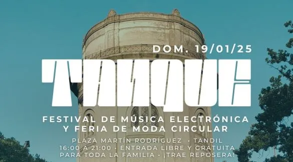 Tanque: Festival de Música Electrónica y Feria de Moda Circular