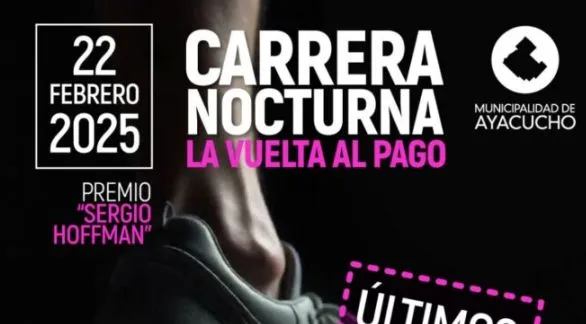 Últimos días para la inscripción de la Carrera Nocturna