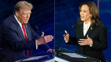 Kamala Harris y Donald Trump protagonizaron el primer debate entre fuertes cruces y polémicas